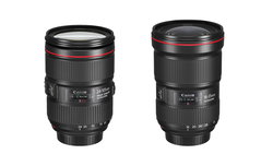 Canon EF 24-105 mm f/4L IS II USM oraz EF 16-35 mm f/2.8L III USM