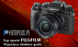 Fujifilm - darmowe wypoyczenie obiektywu przy zakupie aparatu