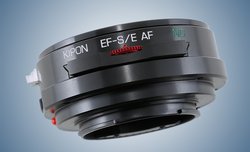 Adapter Kipon Canon EF-S - Sony E z wbudowanym filtrem ND
