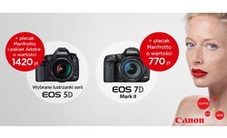 Promocja Canona przy zakupie wybranych lustrzanek