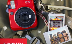 witeczny konkurs Fujifilm z aparatem instax