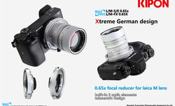 Kipon 0.65x Baveyes dla Sony E i Fujifilm X