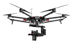 Dron DJI z kamerami od Phase One