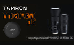 TAP in Console w zestawie z obiektywami Tamron