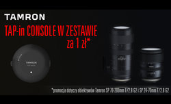 TAP in Console w promocji z obiektywami Tamrona