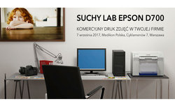 Suchy Lab Epson D700 - 7 wrzenia pokaz w Warszawie