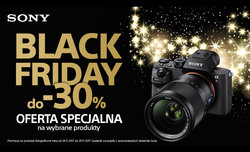 Black Friday - promocja na produkty Sony Black Friday - promocja na produkty Sony