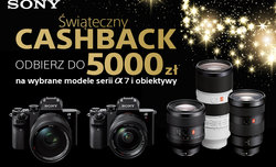 witeczny cashback Sony - zwrot do 5 tys. z