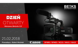W rod dzie otwarty z mark Canon w BEiKS