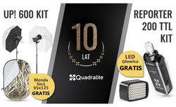 Quadralite - promocje przy zakupie Reportera 200 TTL lub Up! 600 Kit