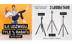 3 Legged Thing - promocja na statywy