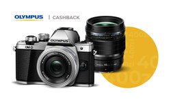 Cashback i dodatkowe rabaty na aparaty i obiektywy Olympus