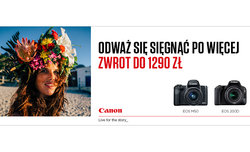 Canon - przeduona promocja cashback