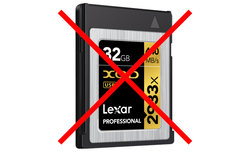 Lexar rezygnuje z kart XQD