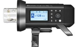 Quadralite Atlas 400 Pro TTL - kompaktowa obudowa i obsuga systemu Navigator X