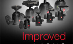Nowe gowice i statyw od Manfrotto