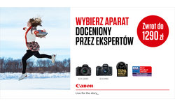 Canon - zimowa promocja cashback