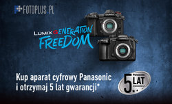 Panasonic - 5 lat gwarancji na wybrane aparaty Lumix Panasonic - 5 lat gwarancji na wybrane aparaty Lumix