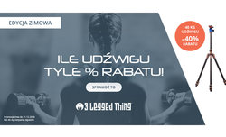 Promocja na statywy 3 Legged Thing