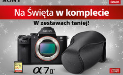 Promocja na aparaty Sony - dodatkowe akcesoria w zestawie
