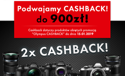Olympus - podwjny cashback take w AB FOTO