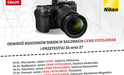 Nikon Roadshow - nowe spotkania w styczniu