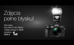 Olympus OM-D E-M1 Mark II - w promocji lampa FL900R