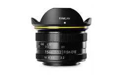Kamlan FS 50 mm f/1.1, 28 mm f/1.4 oraz 7.5 mm f/3.2