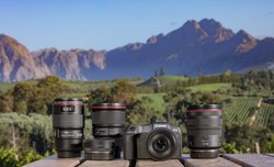 Sze�� nowych obiektyw�w dla systemu Canon RF