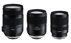 Tamron pracuje nad nowymi obiektywami - 35-150 mm f/2.8-4, SP 35 mm f/1.4 oraz 17-28 mm f/2.8