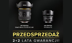 Pentax 11-18 mm f/2.8 i 35 mm f/2.0 - przedsprzeda� z promocj�