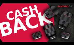 Cashback na wybrane obiektywy Samyang
