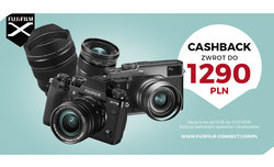 Cashback Fujifilm na aparaty i obiektywy