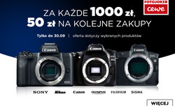 Za kade 1000 z 50 z na kolejne zakupy w sklepach CEWE Fotojoker