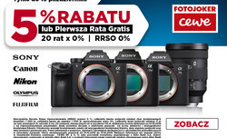 CEWE FOTOJOKER - 5 procent rabatu lub pierwsza rata gratis