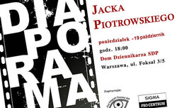 Jacek Piotrowski w Klubie Fotografii Prasowej SDP