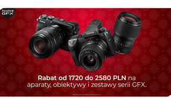 Fujifilm - cashback na system rednioformatowy GFX