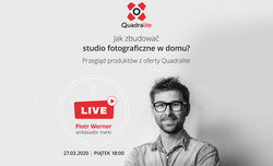 Quadralite zaprasza na webinar o budowaniu domowego studia Quadralite zaprasza na webinar o budowaniu domowego studia