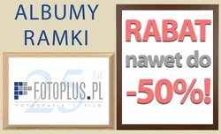 Zniżka do 50 procent na ramki i albumy w Foto-Plus Zniżka do 50 procent na ramki i albumy w Foto-Plus