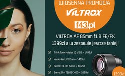 Wiosenna promocja na obiektyw Viltrox AF 85 mm f/1.8 w sklepie f43.pl