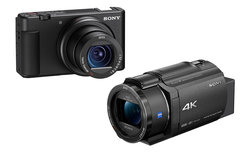 Aparat Sony ZV-1 i kamera FDR-AX43
