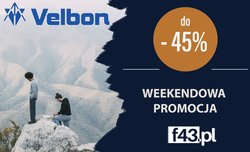Weekendowa promocja na produkty Velbon w sklepie f43.pl