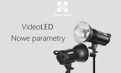 Lampy Quadralite VideoLED teraz z wyszym CRI