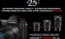 Panasonic Lumix S1R z obiektywem za 1 z