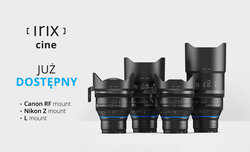Obiektywy Irix Cine z mocowaniami Nikon Z i Leica L