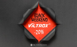 Promocja Black Weekend na obiektywy Viltrox