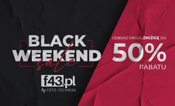 Ostatni dzie promocji BlackWeekend w f43.pl