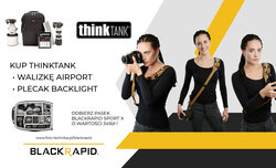 Pasek BlackRapid za z�ot�wk� przy zakupie wybranych plecak�w ThinkTank