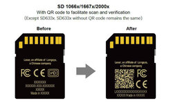 Lexar wprowadza laserowe oznaczanie kart