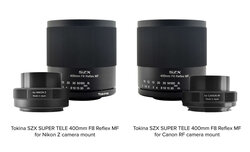 Teleobiektyw Tokiny z nowymi mocowaniami